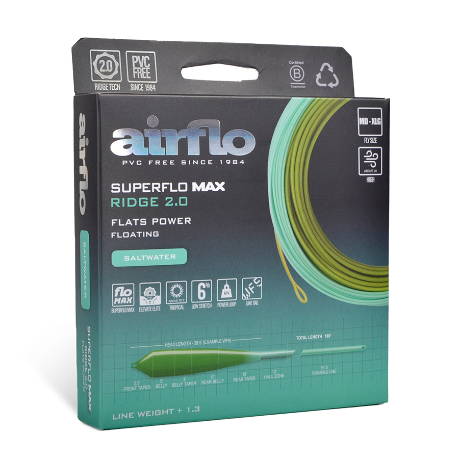 SUPERFLO MAX RIDGE 2.0 FLAT POWER RTAPER | Airflo | マーヴェリック