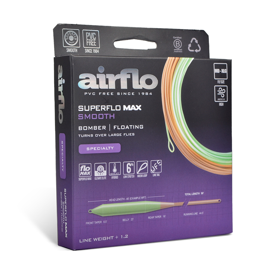 Airflo【エアフロ】フライライン ◆リッジ2.0 パワーテーパーWF4F SUPERFLO MAX RIDGE 2.0 POWER TAPER | Airflo | マーヴェリック