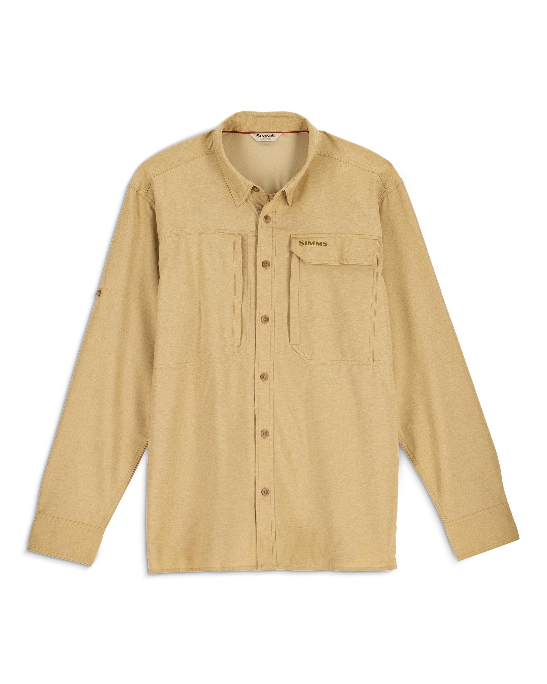 シムス　ガイドバグストッパーLSシャツ　XL Dolomite Heather Guide Bugstopper LS Shirt | Simms | マーヴェリック / Maverick