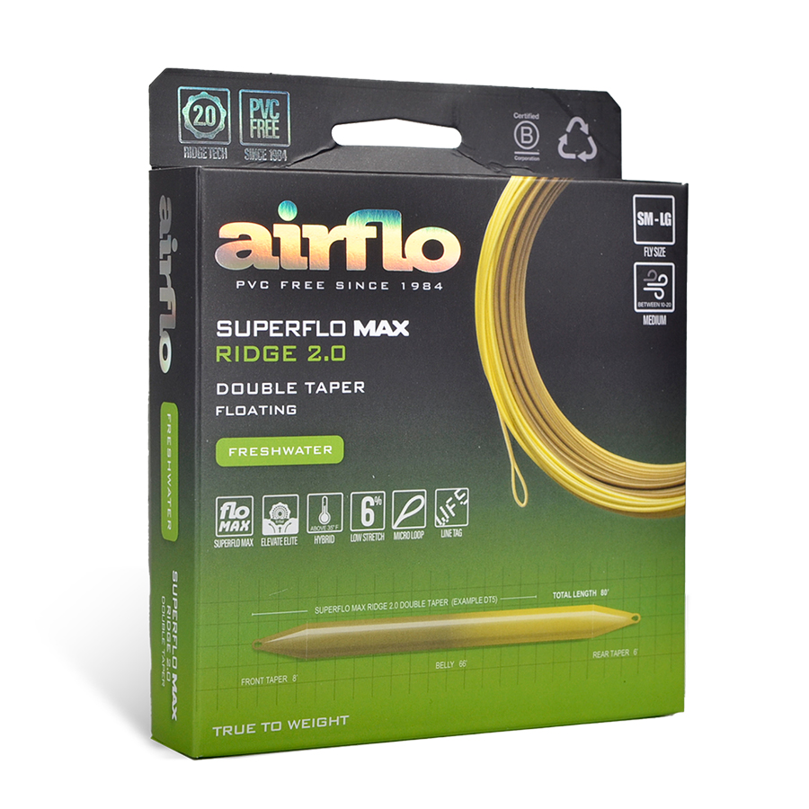SUPERFLO MAX RIDGE 2.0 DOUBLE TAPER | Airflo | マーヴェリック