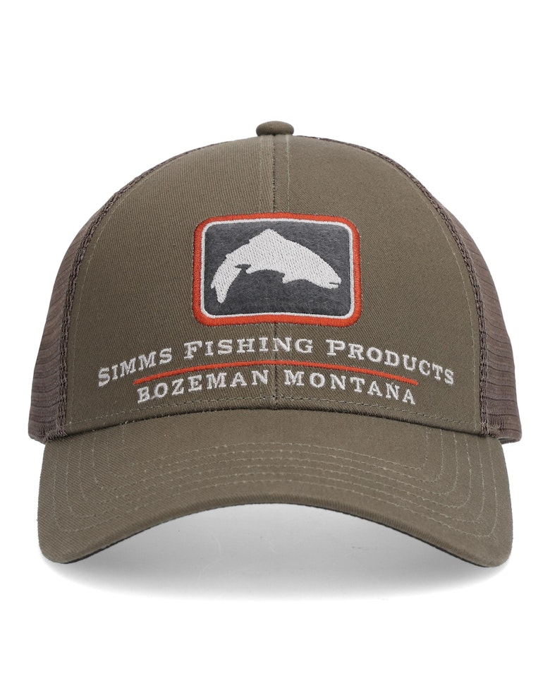 Simms Trout Icon Trucker – Cappello Da Pescatore Unisex Con Retro In Rete E Chiusura Snapback