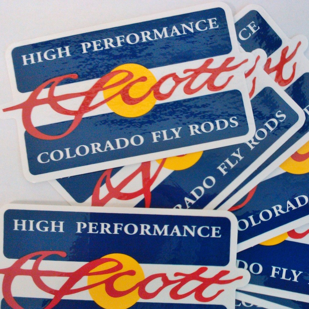 新品！スコット フライロッド ステッカー セット！ Flag Decal | Scott | マーヴェリック / Maverick