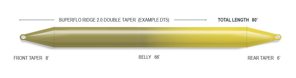 RIDGE 2.0 SUPERFLO DOUBLE TAPER | Airflo | マーヴェリック