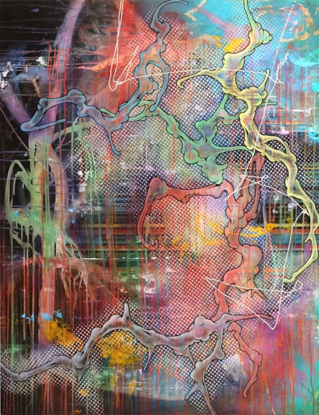 Biomorphic form and dot to Grow undefined