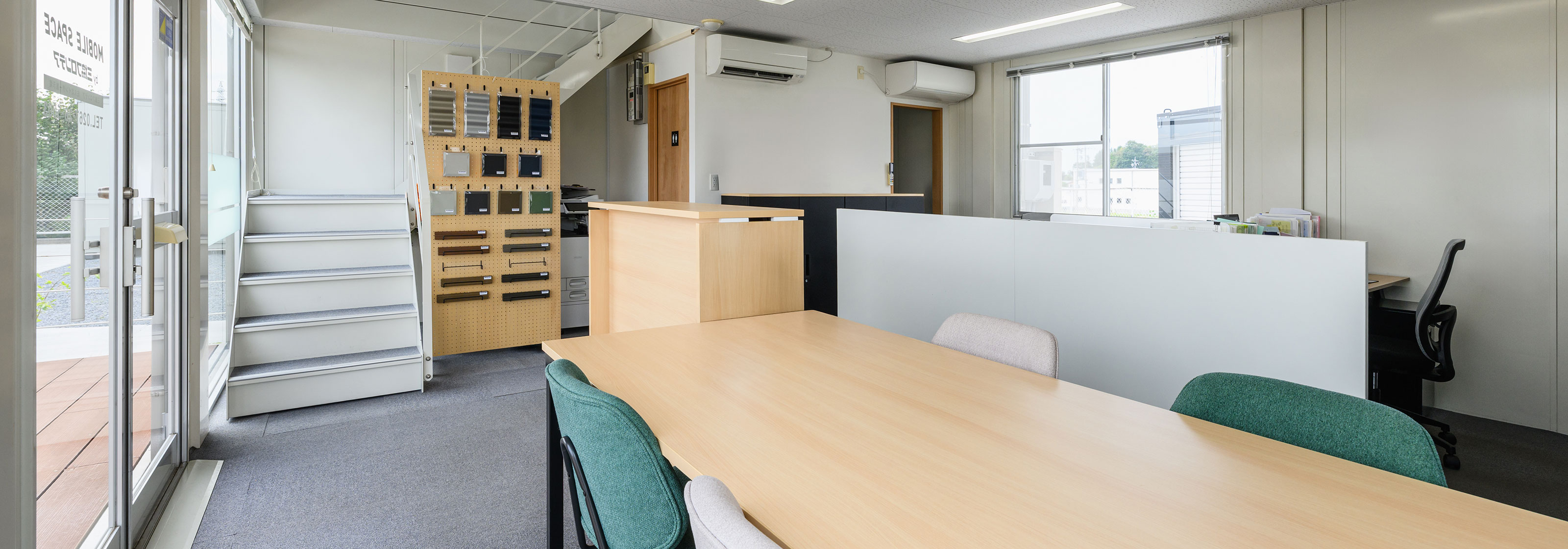 ユニットハウス・プレハブ・コンテナハウス | 佐久北インター店/展示場、MS WORK 1F 内覧