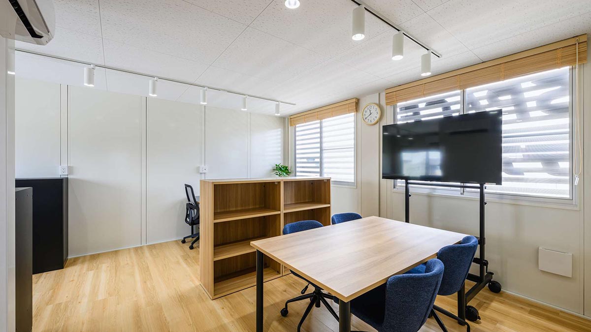 ユニットハウス・プレハブ・コンテナハウス | 川越店/展示場、MS WORK 2F 内観
