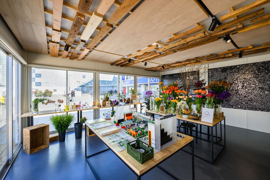 千葉県柏市10〜50㎡ (3〜15坪)の公共施設のユニットハウス・プレハブ・コンテナハウス、内観 入口から