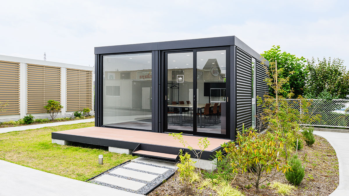 ユニットハウス・プレハブ・コンテナハウス | 佐久北インター店/展示場、MS WORK 外観