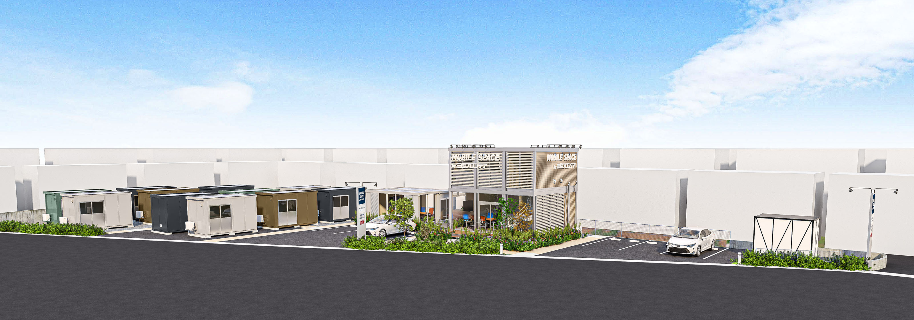 ユニットハウス・プレハブ・コンテナハウス | うるま店/展示場、展示場 外観