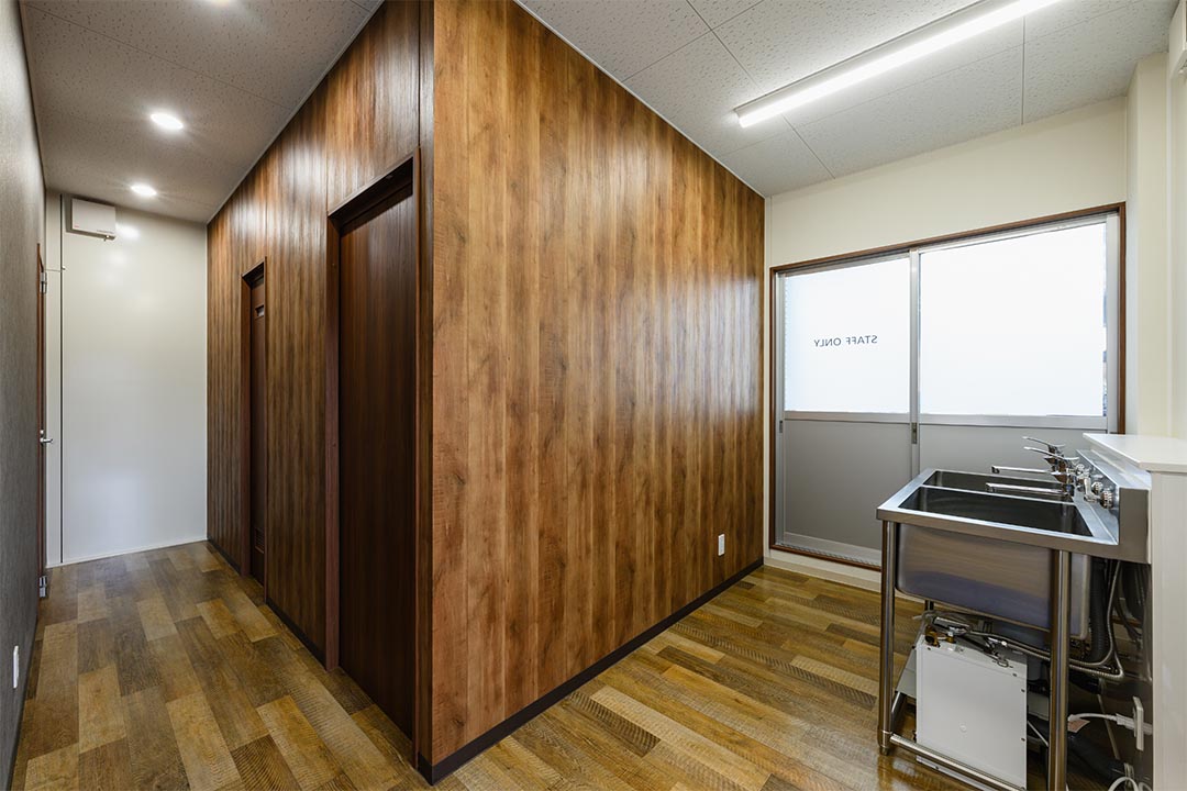 茨城県龍ヶ崎市50〜100㎡ (15〜30坪)の休憩所/車庫のユニットハウス・プレハブ・コンテナハウス、内覧 ホール