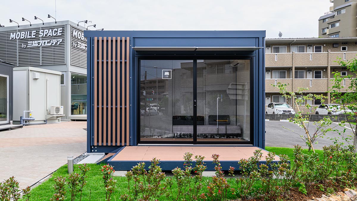ユニットハウス・プレハブ・コンテナハウス | 中央林間つきみ野店/展示場、MS HANARE 外観