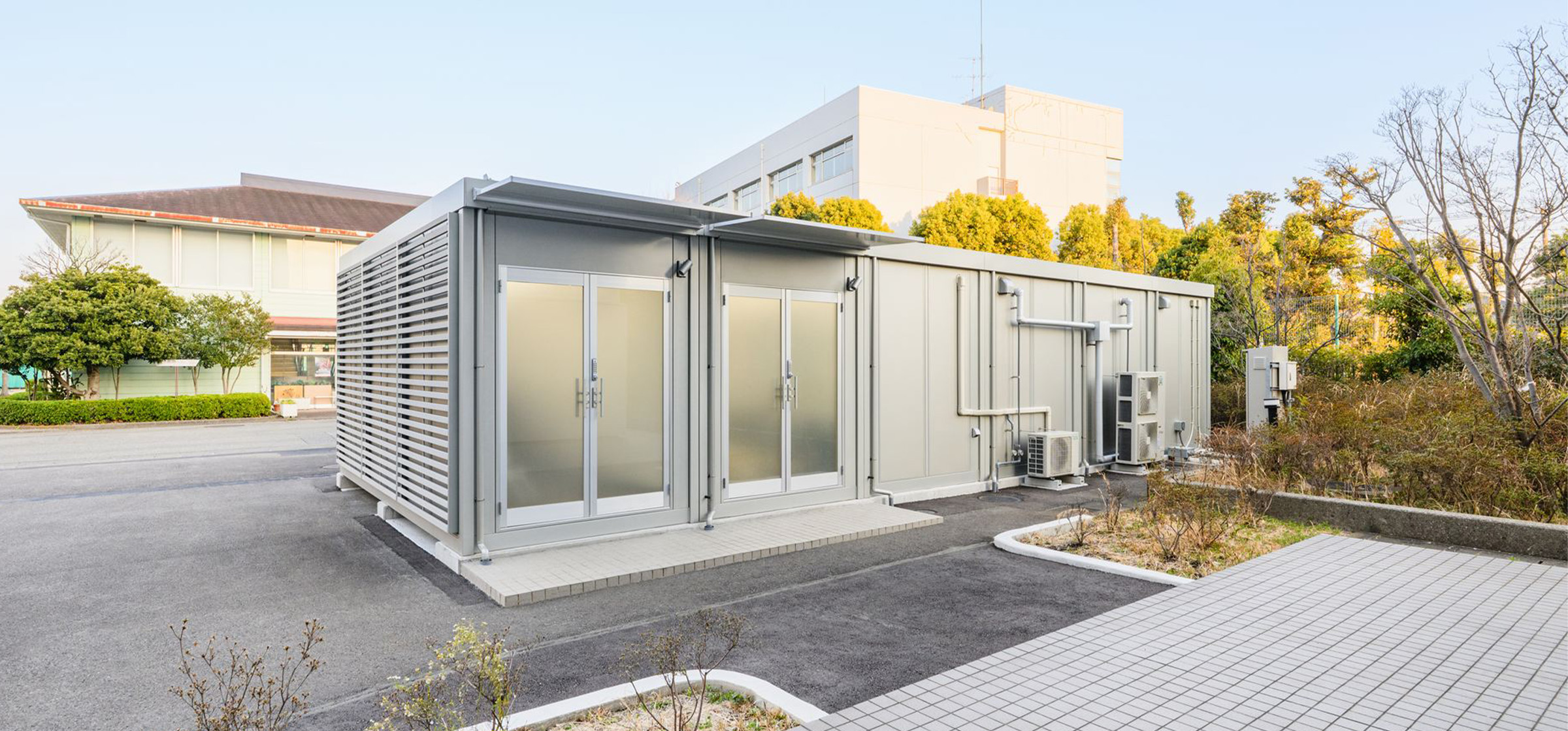 神奈川県川崎市50〜100㎡ (15〜30坪)の休憩所のユニットハウス・プレハブ・コンテナハウス