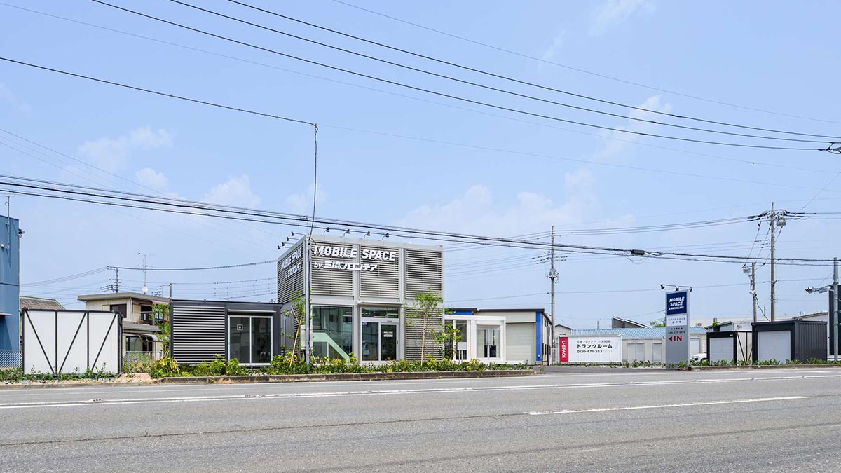 ユニットハウス・プレハブ・コンテナハウス | 川越店/展示場、全景