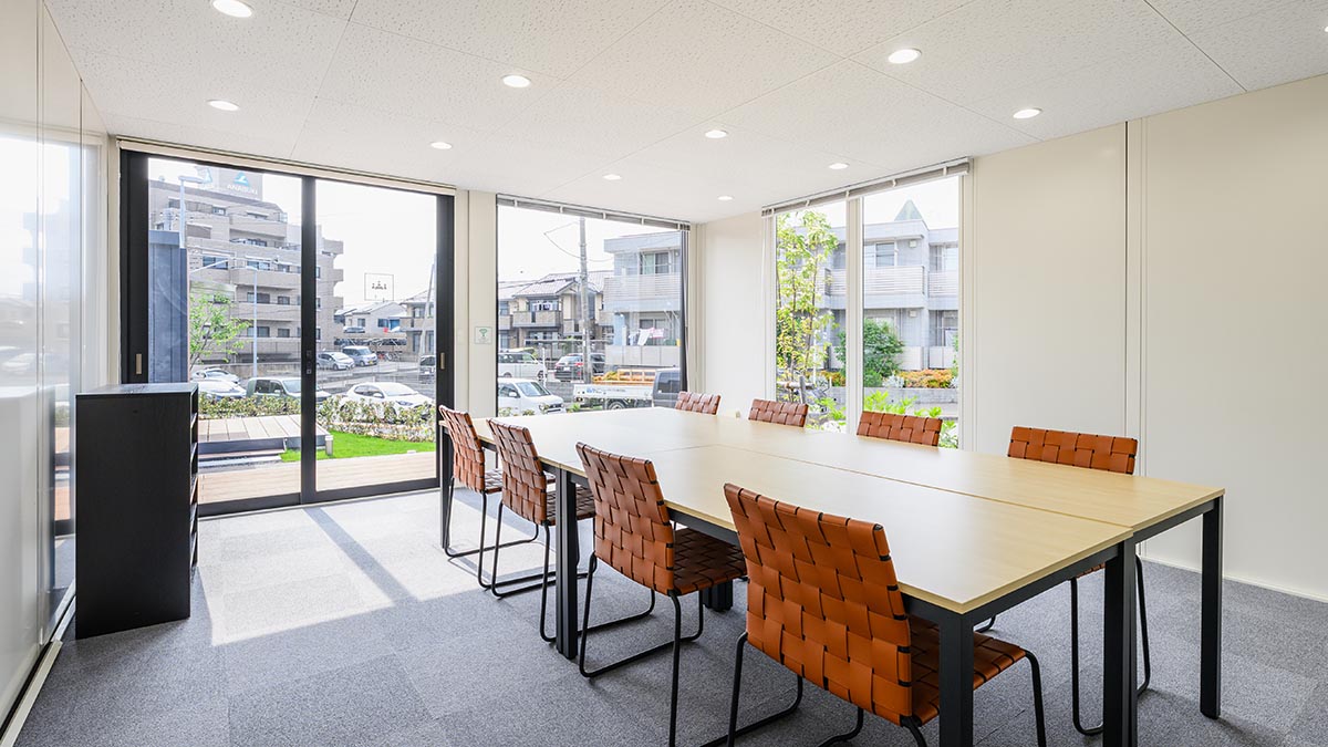 ユニットハウス・プレハブ・コンテナハウス | 中央林間つきみ野店/展示場、MS WORK 内観