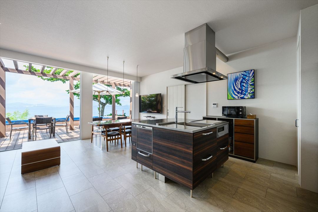 沖縄県うるま市50〜100㎡ (15〜30坪)の店舗(宿泊施設)のユニットハウス・プレハブ・コンテナハウス、キッチン