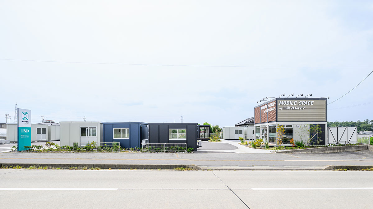 ユニットハウス・プレハブ・コンテナハウス | 佐久北インター店/展示場、全景