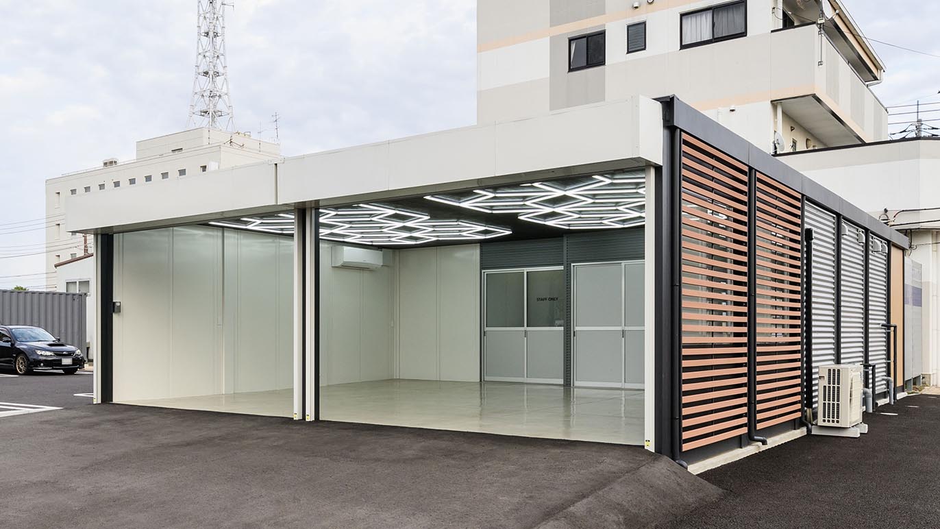 茨城県龍ヶ崎市50〜100㎡ (15〜30坪)の休憩所/車庫のユニットハウス・プレハブ・コンテナハウス