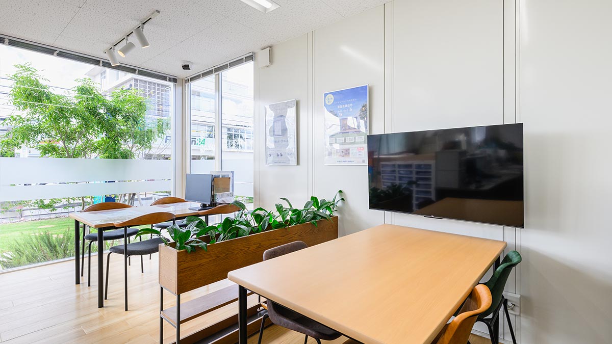 ユニットハウス・プレハブ・コンテナハウス | 沖縄出張所/総合展示場、MS WORK 1F 内観