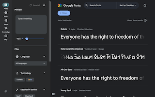 Google Fonts