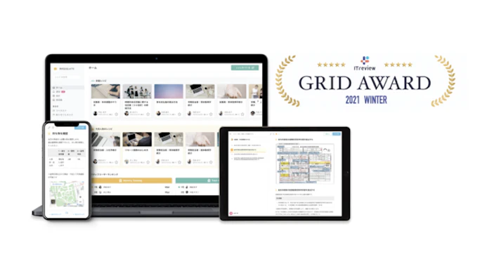 トースターチーム 、「ITreview GRID AWARD 2021 Winter」4部門で2期連続「High Performer」を受賞