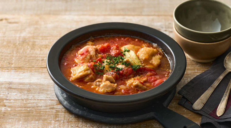 トマトチキン煮込み