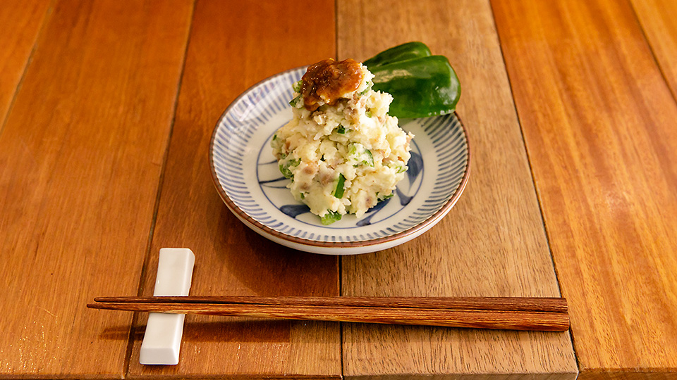 福岡の人気店に「だしポテサラ」レシピ、オーダーしました！ | 久原本