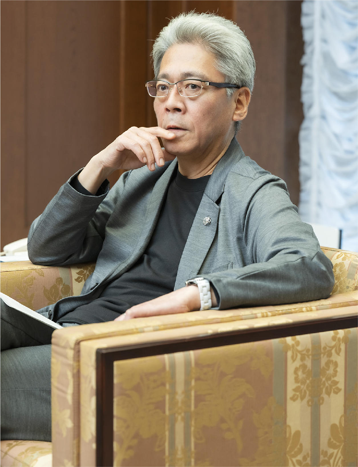 RINRI PROJECT代表　上廣 哲治　インタビューの様子