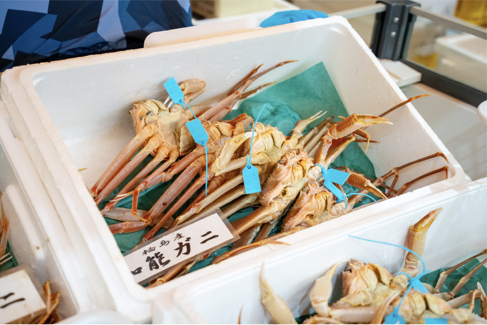 珠洲焼や輪島塗の作家さん・職人さんたちも徐々に製作を再開。1点ものも多い伝統工芸品の数々を実際に手に取って選べるのも朝市の魅力の1つ