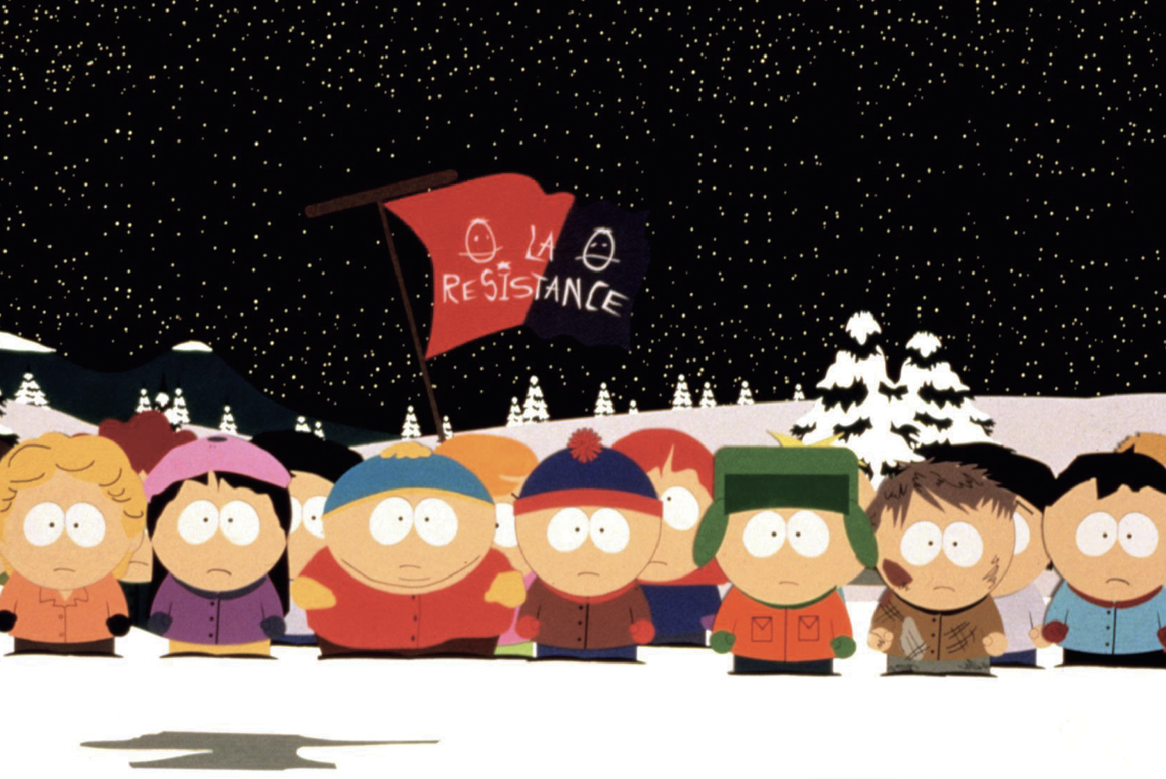 『サウスパーク／無修正映画版』 （1999） 監督・声の出演／トレイ・パーカー、マット・ストーン　写真：Everett Collection/アフロ