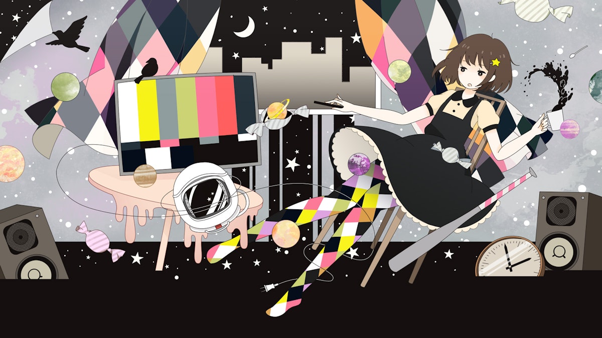 「ショコラと隕石／monaca:factory」 ・動画イラスト(2012)