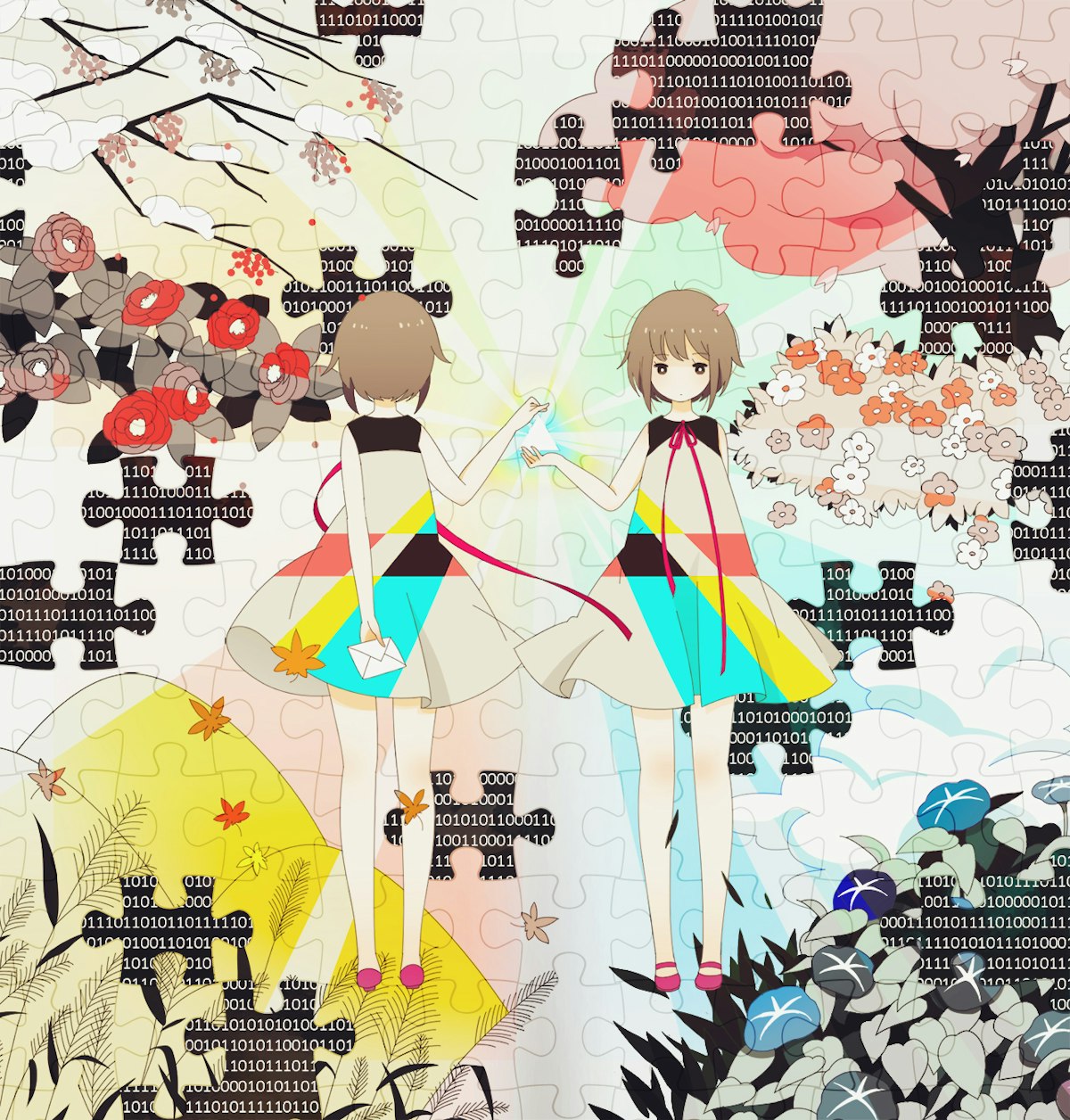 「is coloratura／k_zero+A」　・アルバムアートワーク・動画イラスト(2012)