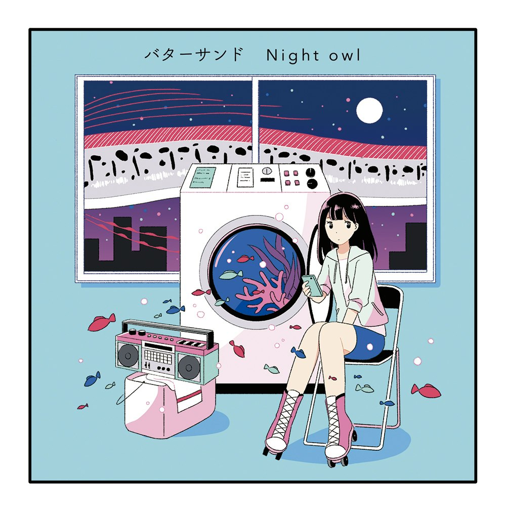 バターサンド「Night owl」アートワーク / 2019