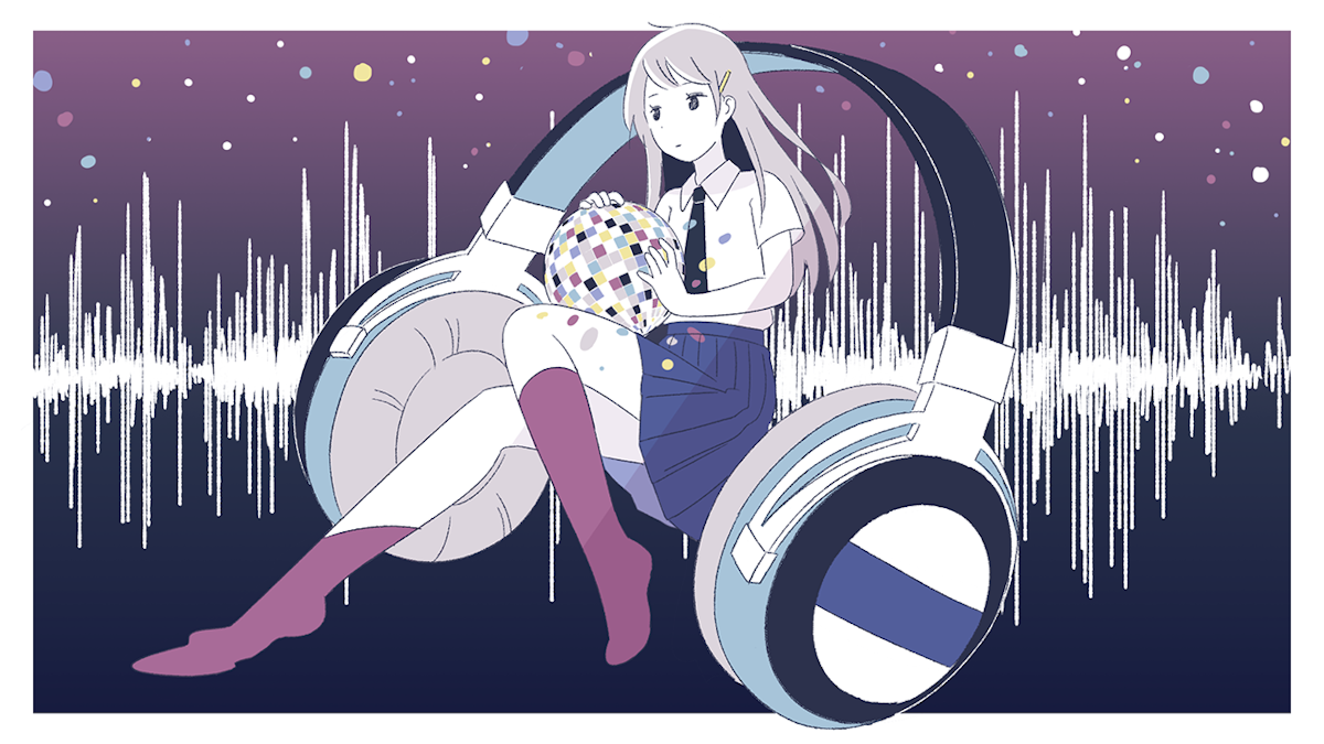 バターサンド「空想コンプレッション」動画イラスト / 2019