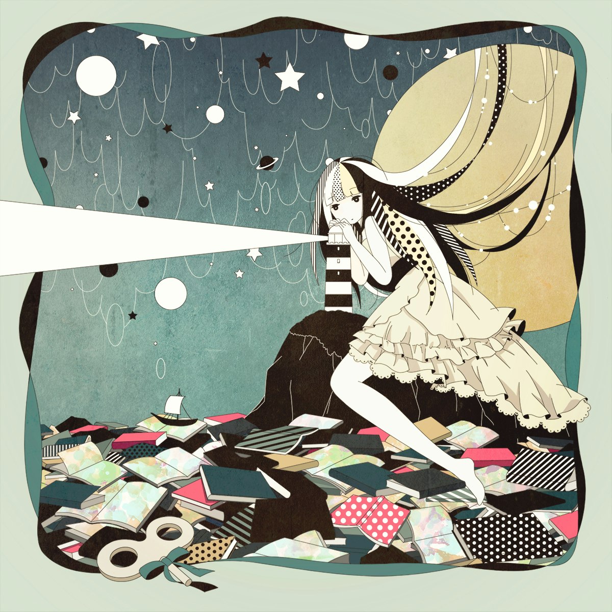 「マーメイド(画集)／monaca:factory」 ・イメージイラスト(2012)