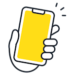 70,000件の相談実績のイラスト