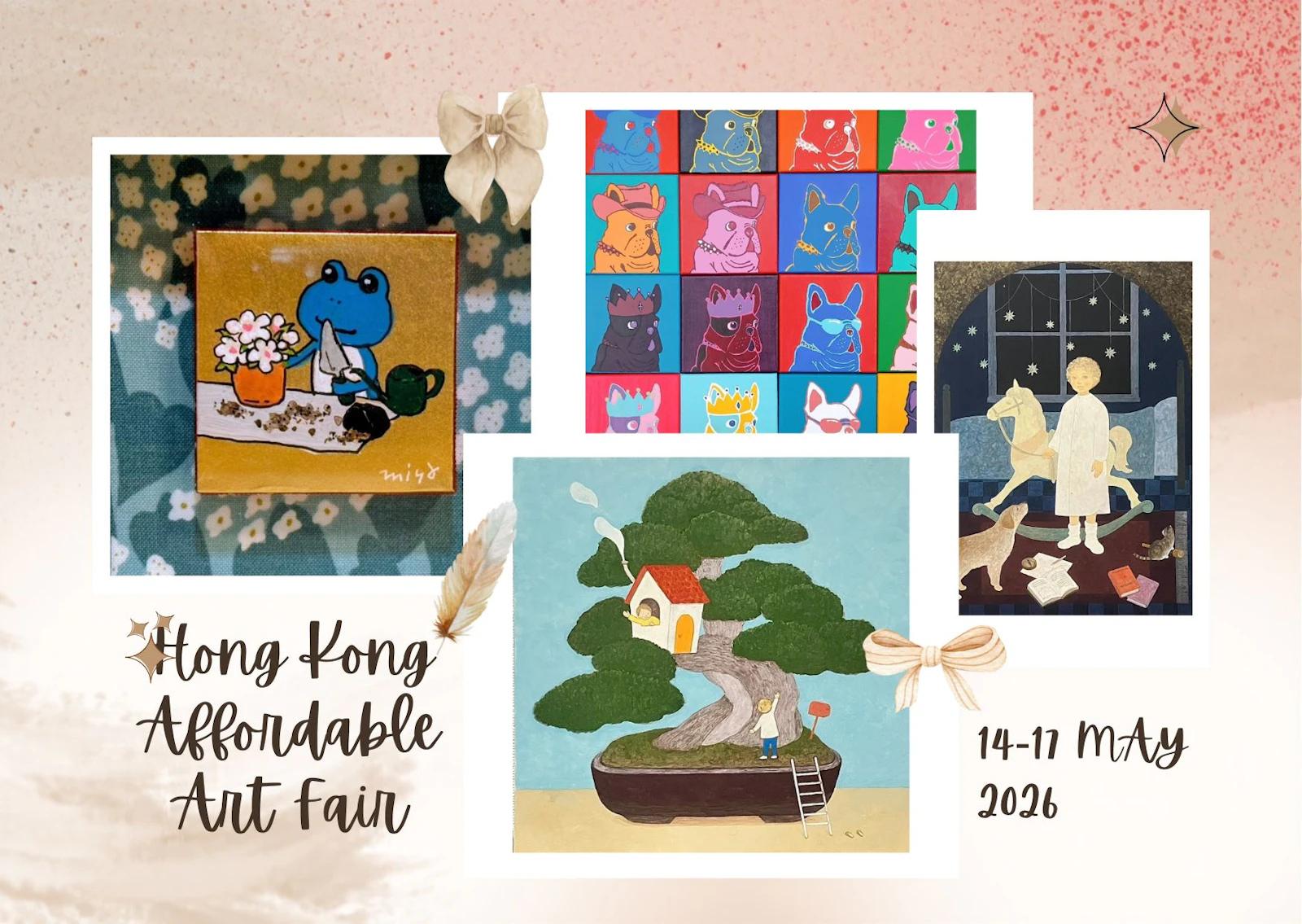 Affordable Art Fair Hong Kong 2026年5月14日(木)~17日(日)