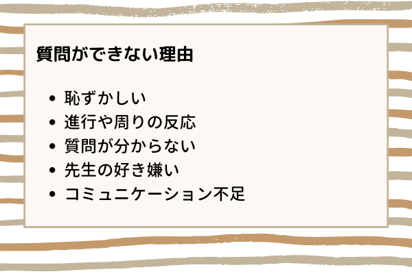 学習の習熟度を左右する 塾で質問できない理由と対処法とは マナリンク