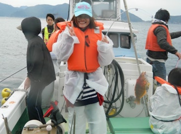 Boat fishing experience (Sakiyama district)