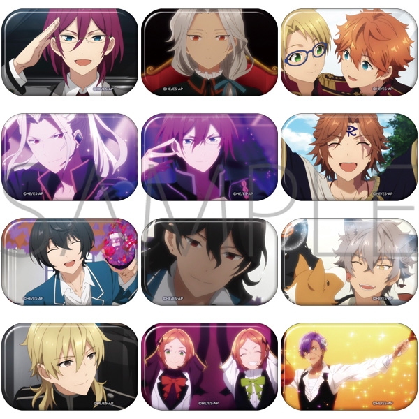 アニメイトにてtvアニメ あんさんぶるスターズ キャラバッジコレクション Stories Ver E F 予約受付中 おとめぶ