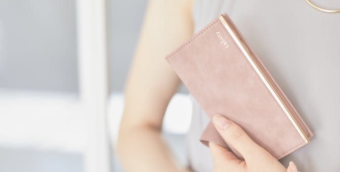 「Suede Style Diary Case」イメージ画像
