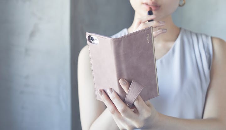 「Suede Style Diary Case」イメージ画像