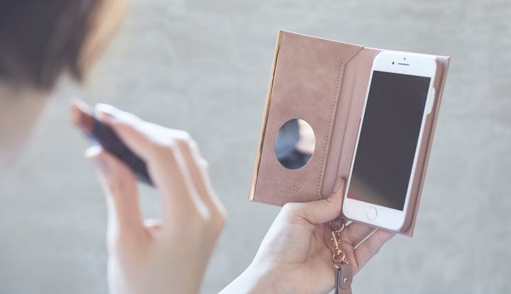 「Suede Style Diary Case」イメージ画像
