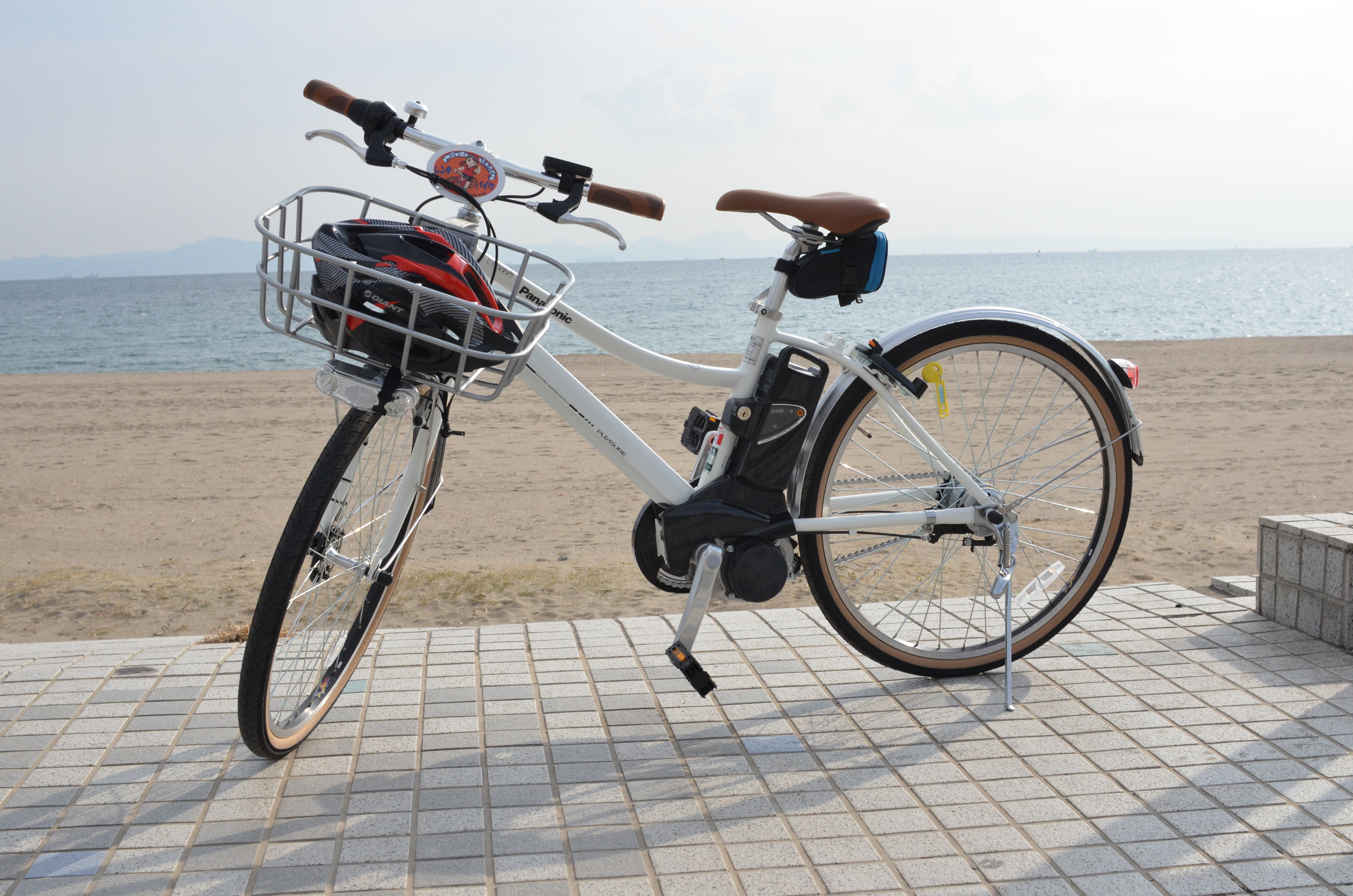 【ラクに楽しむならこれ♪】カゴ付き電動アシスト自転車・レンタルプラン