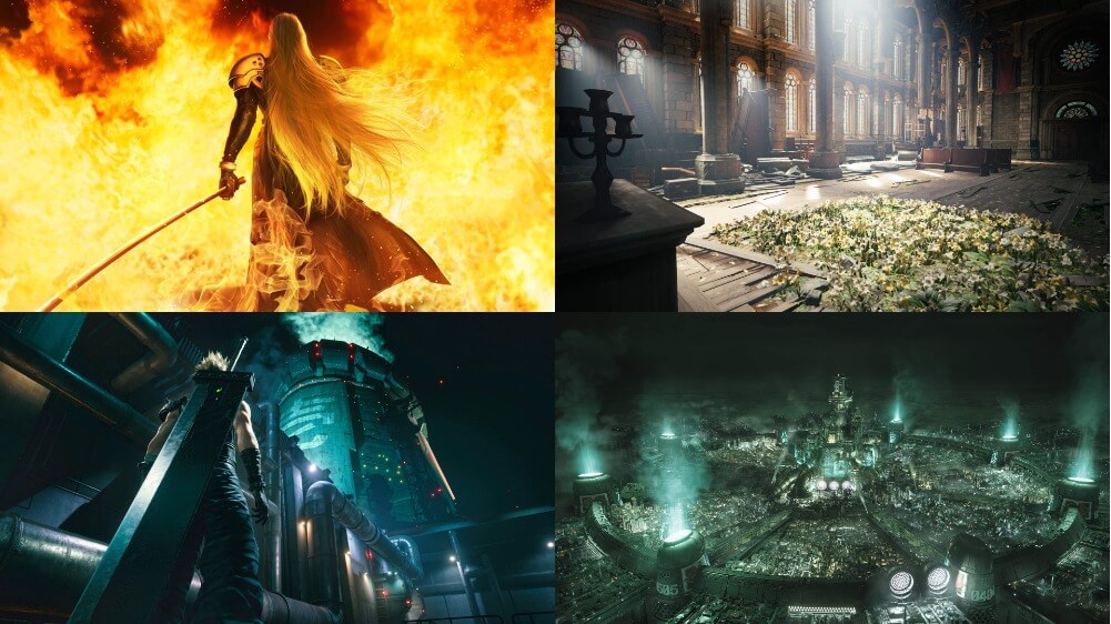 Free FINAL FANTASY VII REMAKE Zoom backgrounds available to