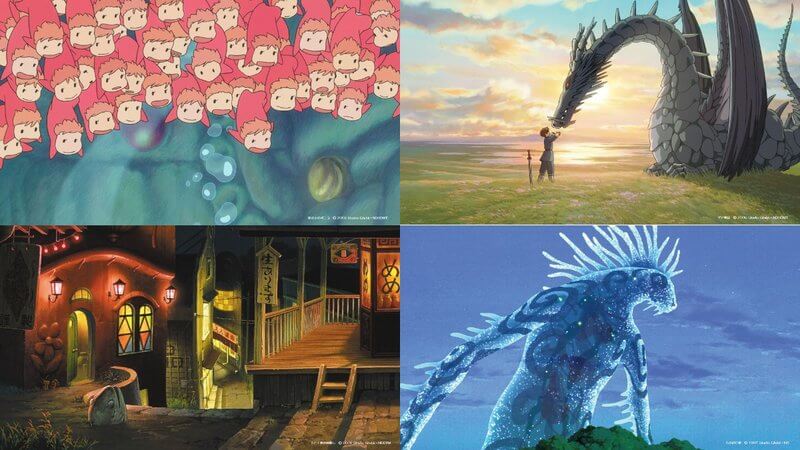 Zoom Backgrounds From The Best Japanese Anime Movie and Games