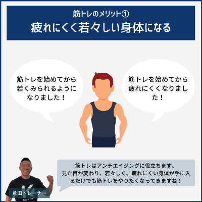 筋トレのメリット