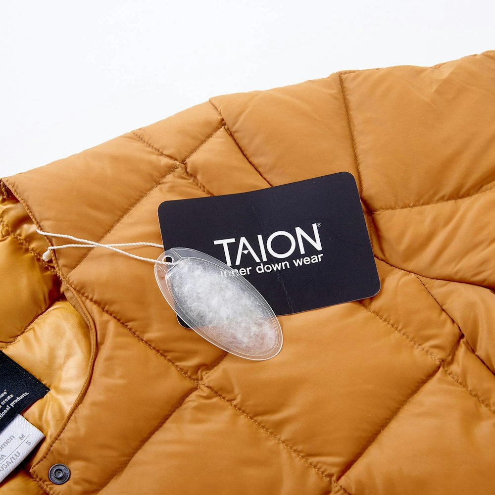 寒い季節は「TAION(タイオン)」を上げよう!いま注目の「インナーダウン」をご紹介